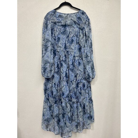 Joie Limited Edition Parisian Paisley Printed Maxi Dress Country Wedding Size XL - Picture 5 of 12